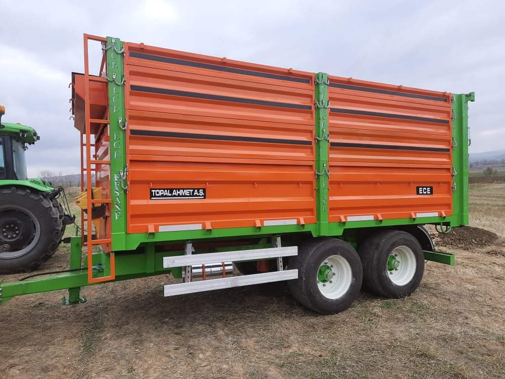 12 Ton Çift Dingil Tandem Damperli Römork